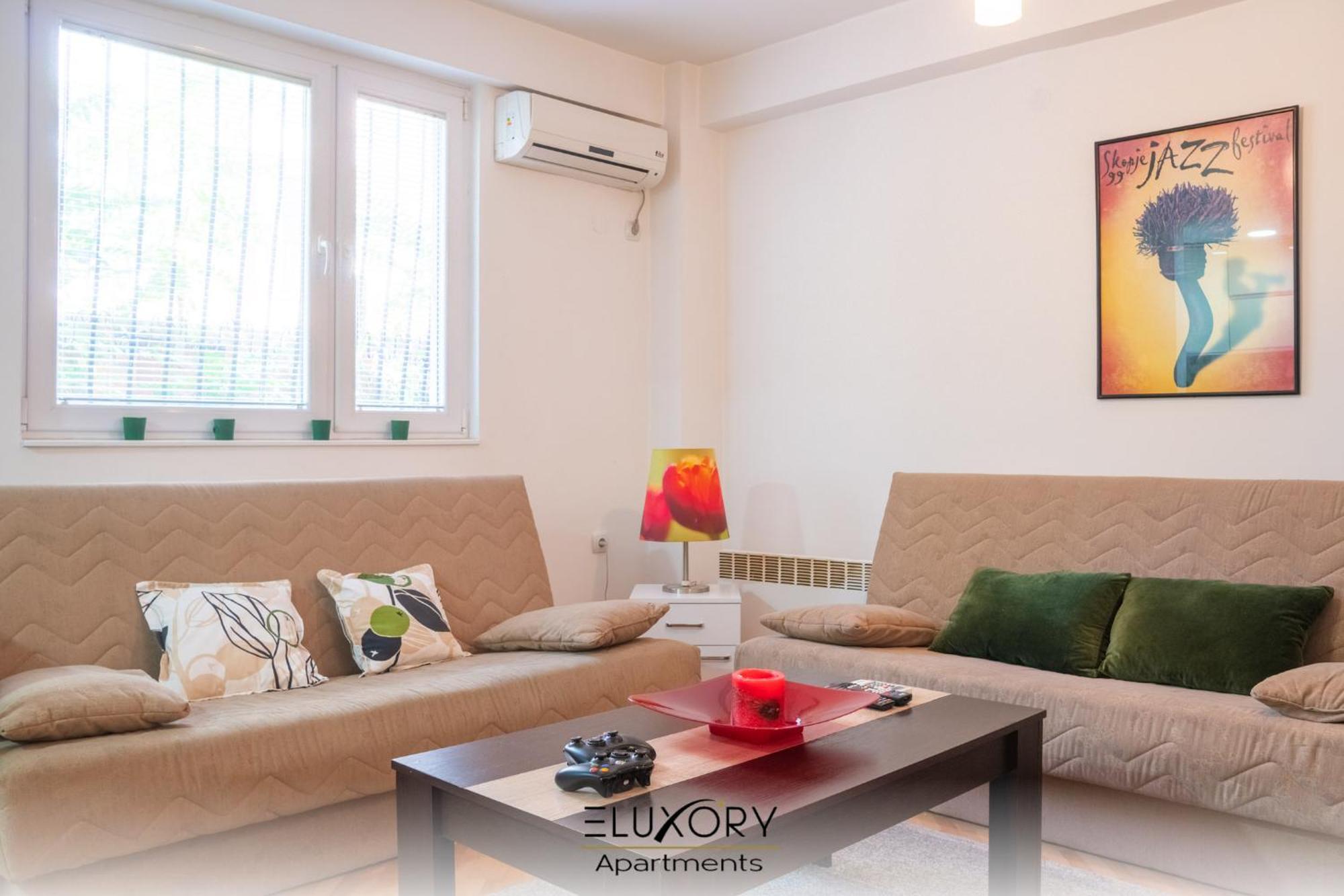 Skopje Eluxory Apartments Екстер'єр фото